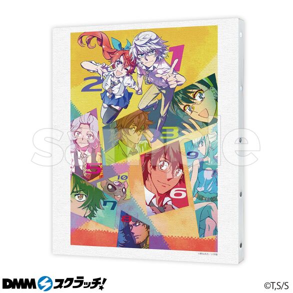 絶対可憐チルドレンキャンバスアート【DMMスクラッチ】