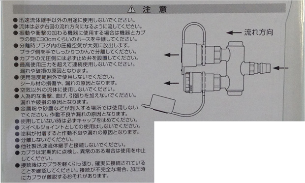 200T】日東工器・2分岐用ラインカプラ・【取入口：20PM、シール材質