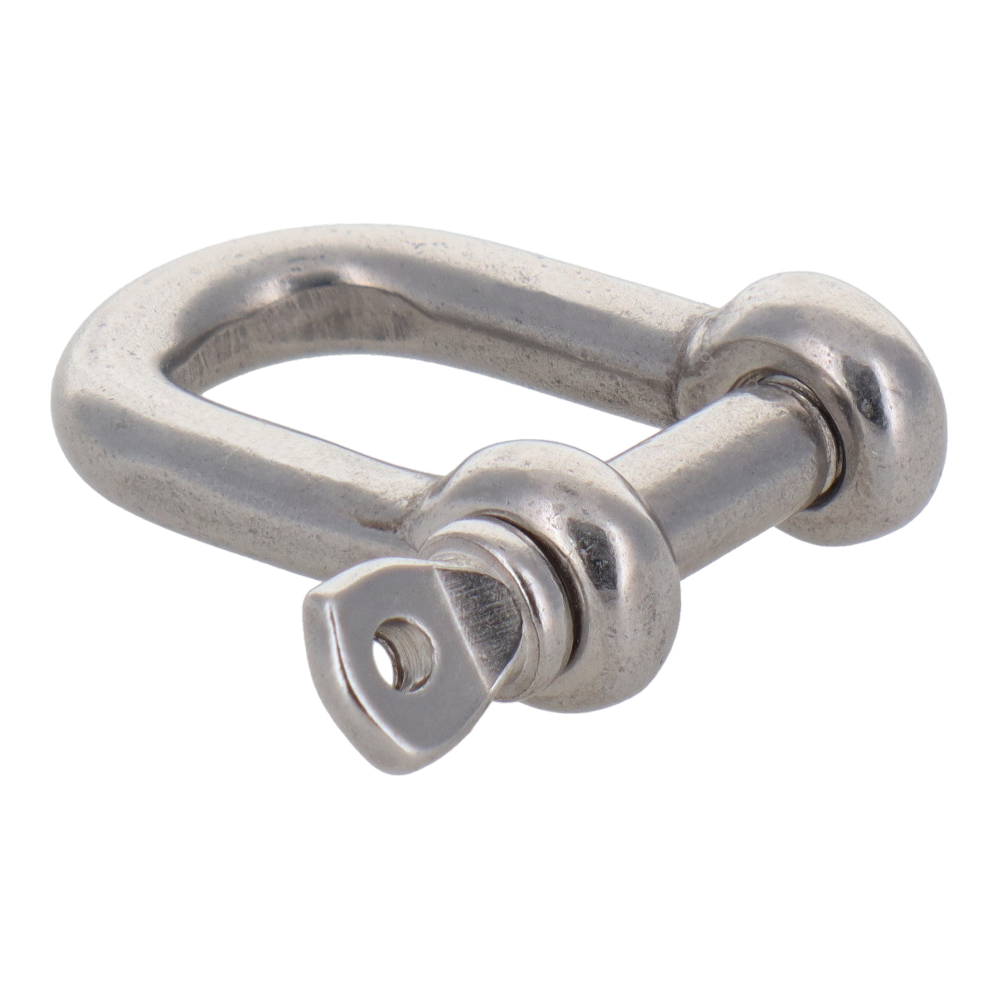 TNS-6S 荷役 シャックル ステンレス鍛造捻込シャックル （ツバ付） 6mm