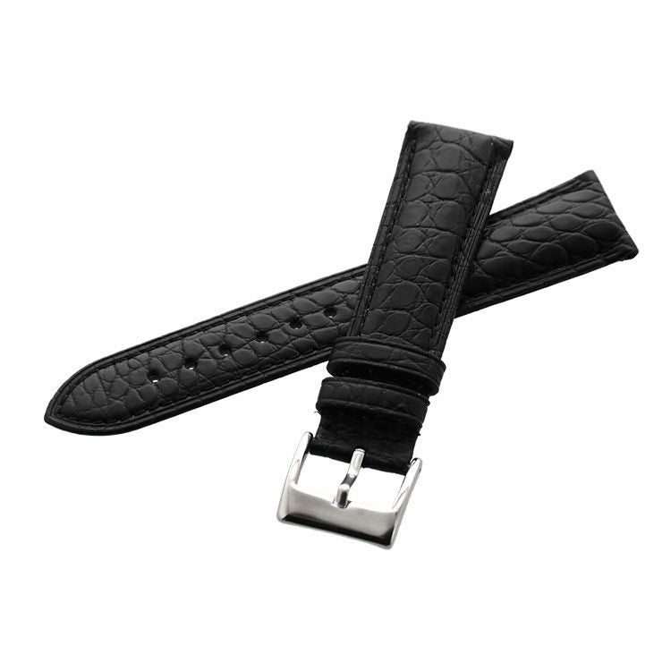 腕時計 付け替え用 ベルト 本革 メンズ アリゲーター 鰐皮 20mm