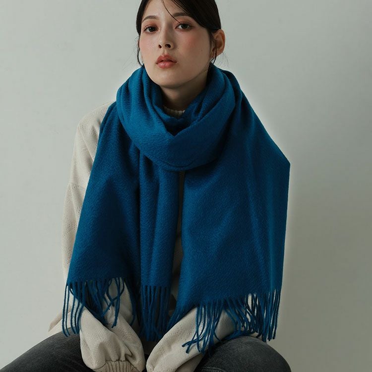 Filomo カシミヤ 大判ストール 100％ レディース 内モンゴル産 厚手7F