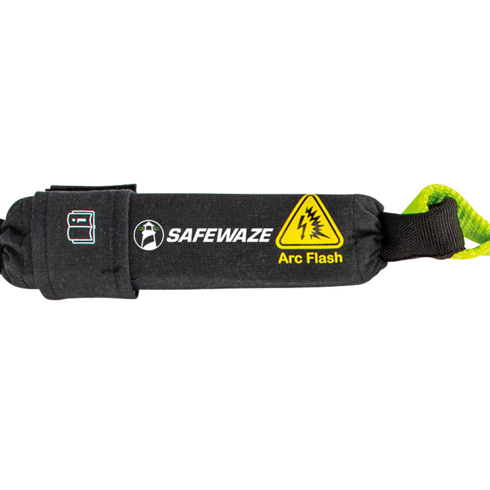 Arc Flash 6' Energy Absorbing Lanyard: Snap Hook, Soft Loop | Safewaze
