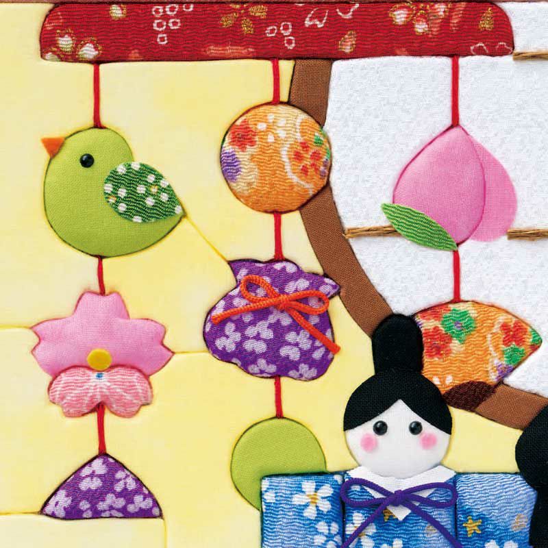 きめこみ暦・三月(ひな祭り）｜株式会社さくらほりきり