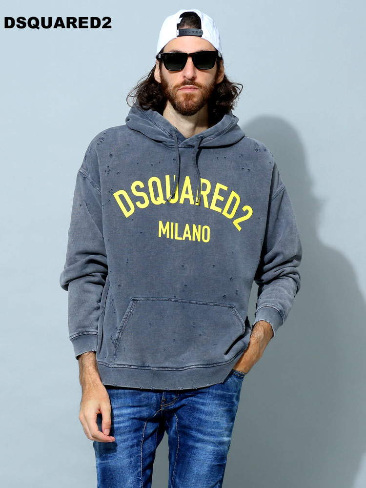 ディースクエアード メンズ パーカー DSQUARED2 ブランド フーディー