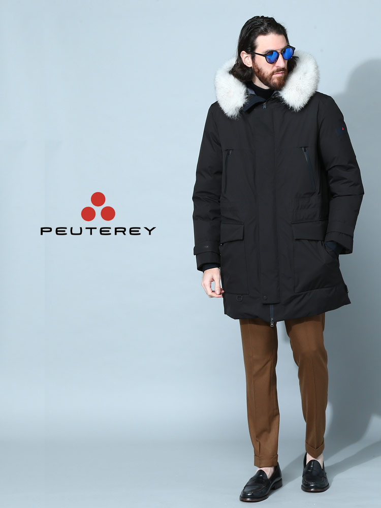 ピューテリー メンズ ダウン PEUTEREY ブランド ダウンブルゾン