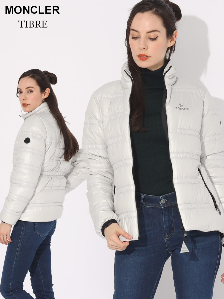 MONCLER (モンクレール) 胸ロゴ フルジップ ダウンジャケット