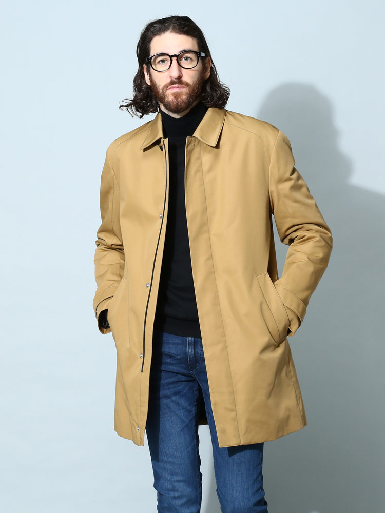 ヒューゴボス メンズ コート HUGO BOSS ブランド アウター ボタン