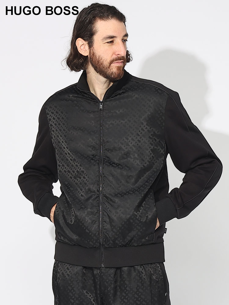 HUGO BOSS (ヒューゴボス) モノグラム フルジップ ブルゾン HB50494081
