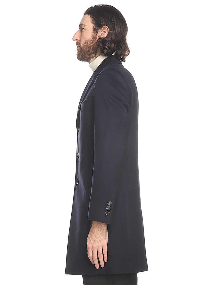 HUGO BOSS (ヒューゴボス) カシミヤ混 シングル チェスターコート