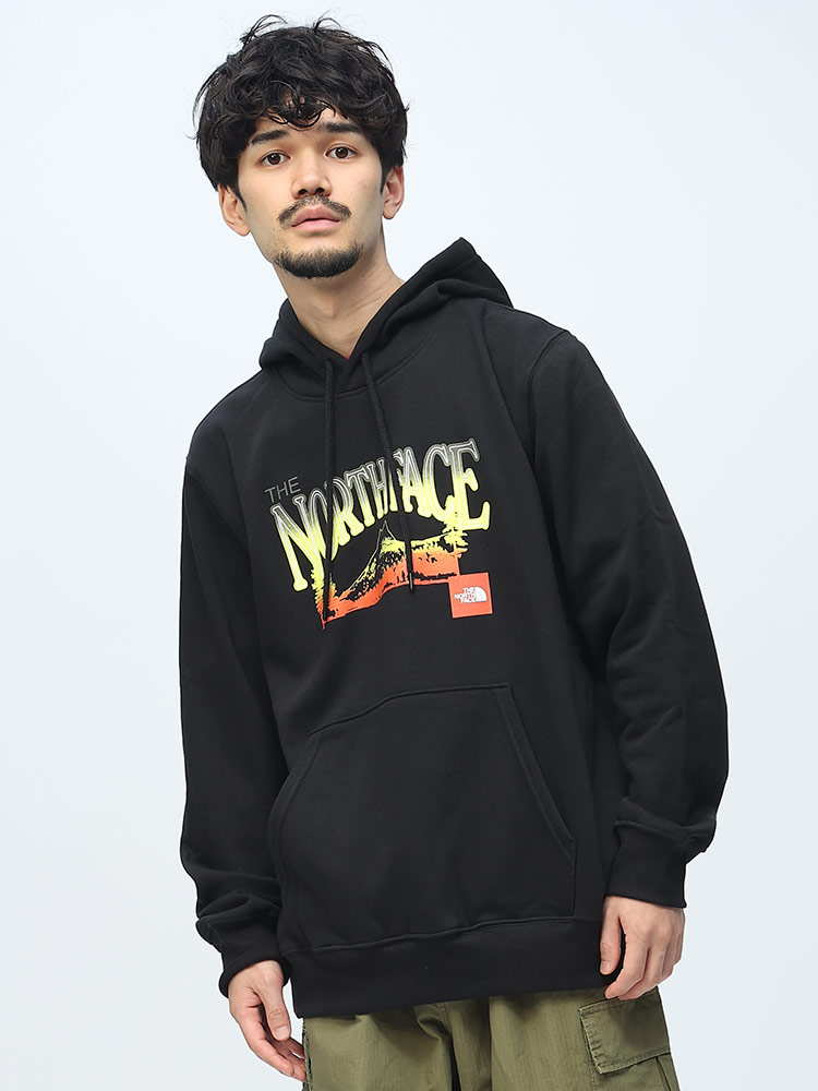 THE NORTH FACE (ザ ノースフェイス) 裏起毛 グラフィックロゴ