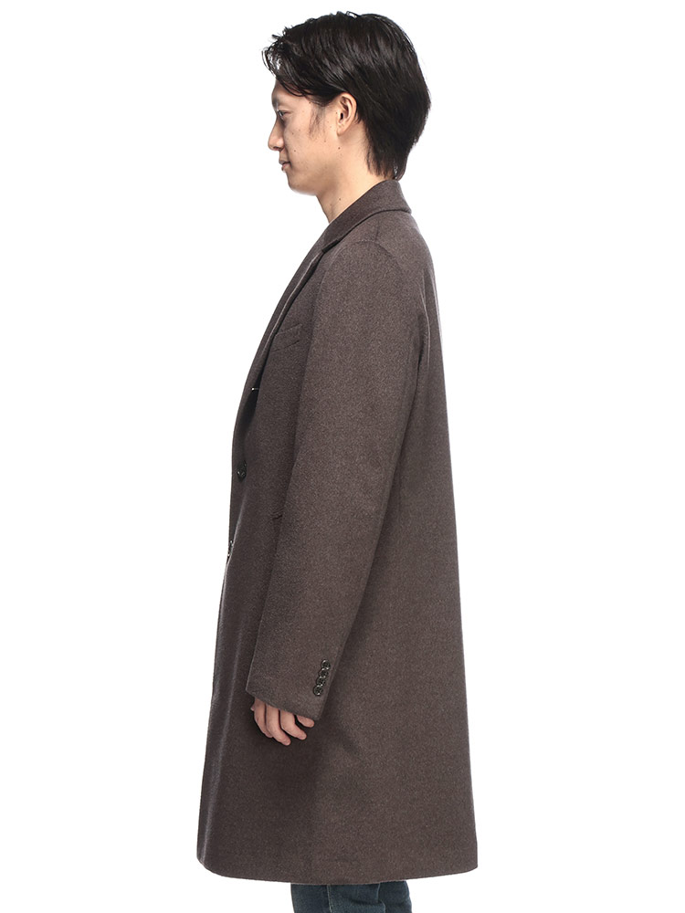 チェスターコート PIACENZA カシミヤ100％ シングル アウター