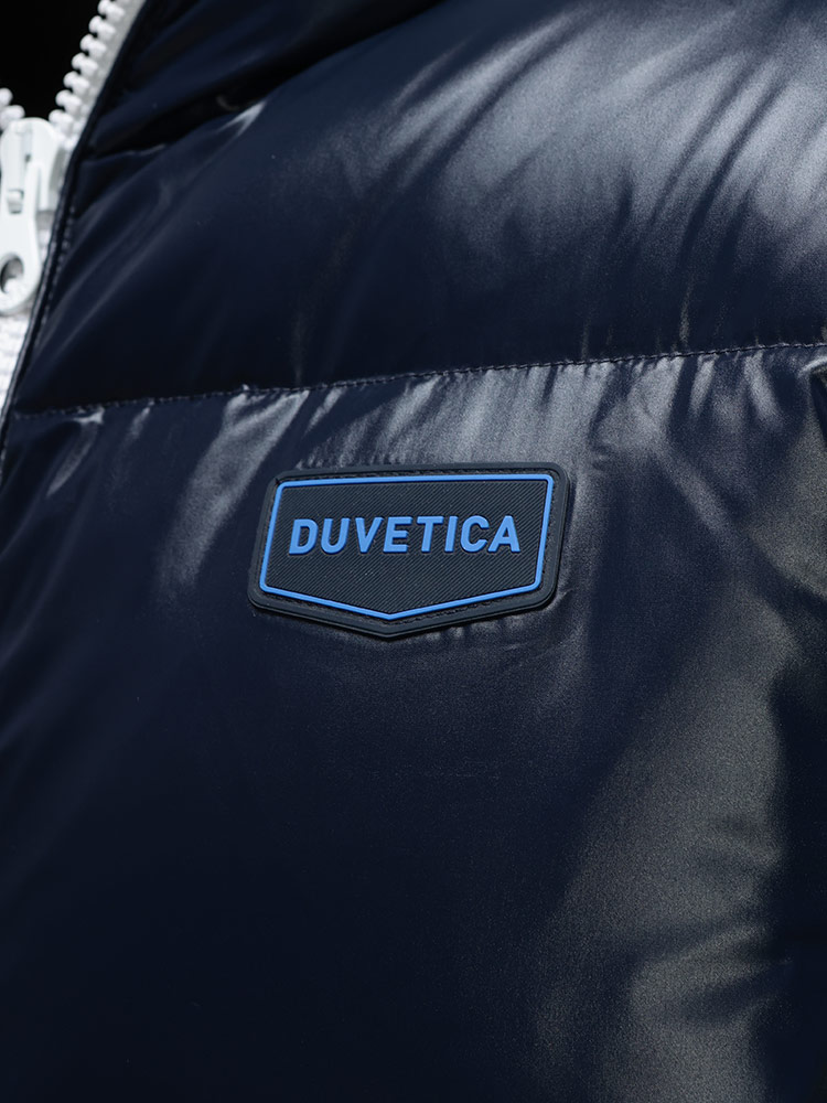 DUVETICA (デュベティカ) ワンポイントロゴ フルジップ ダウン