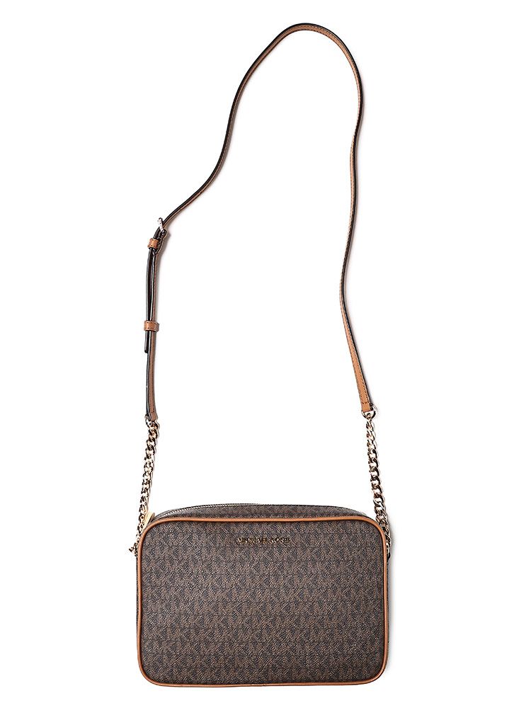MICHAEL KORS (マイケル コース) 総ロゴ チェーン ショルダーバッグ