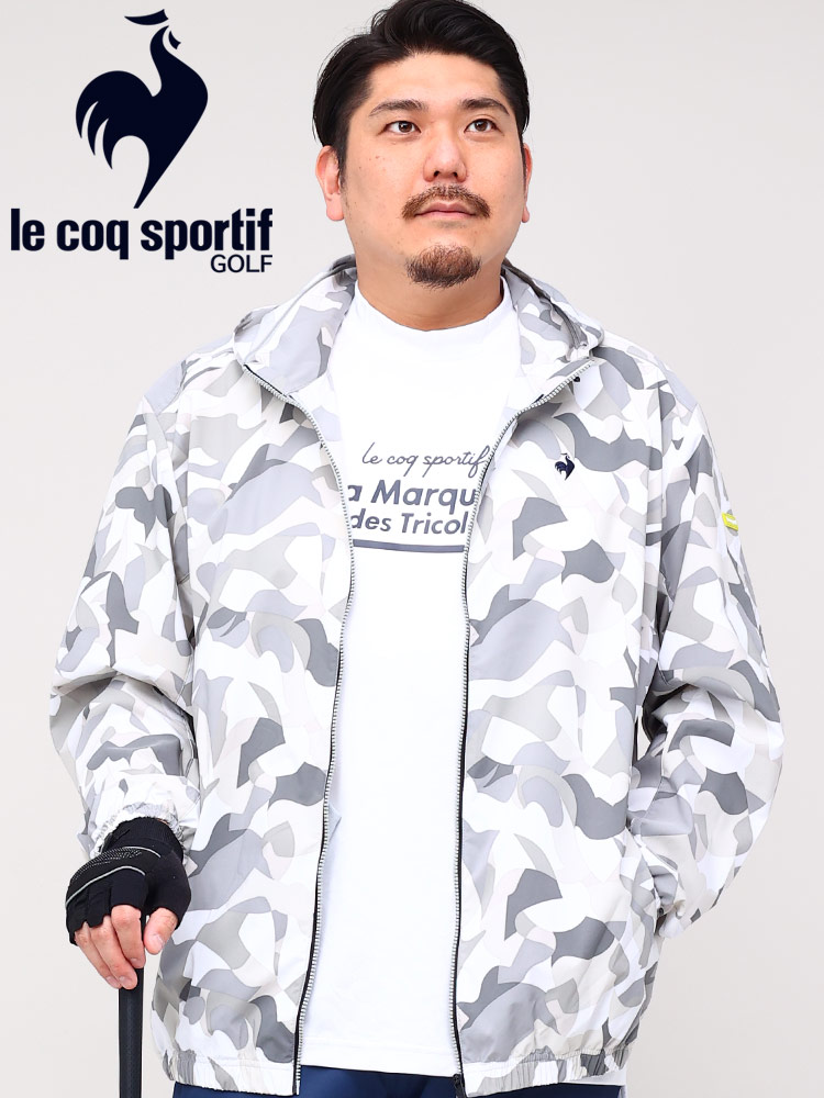 大きいサイズ メンズ le coq sportif (ルコックスポルティフ) GOLF 撥
