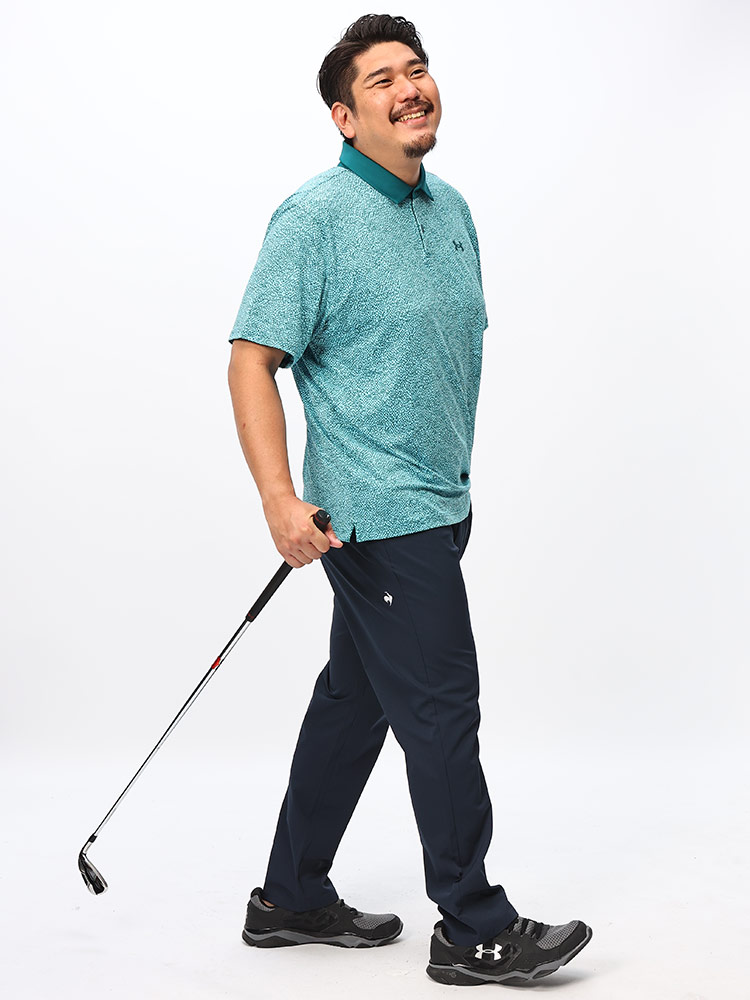 ゴルフパンツ le coq GOLF 速乾 UPF50+ ロゴ刺繍 ストレッチフォーサー