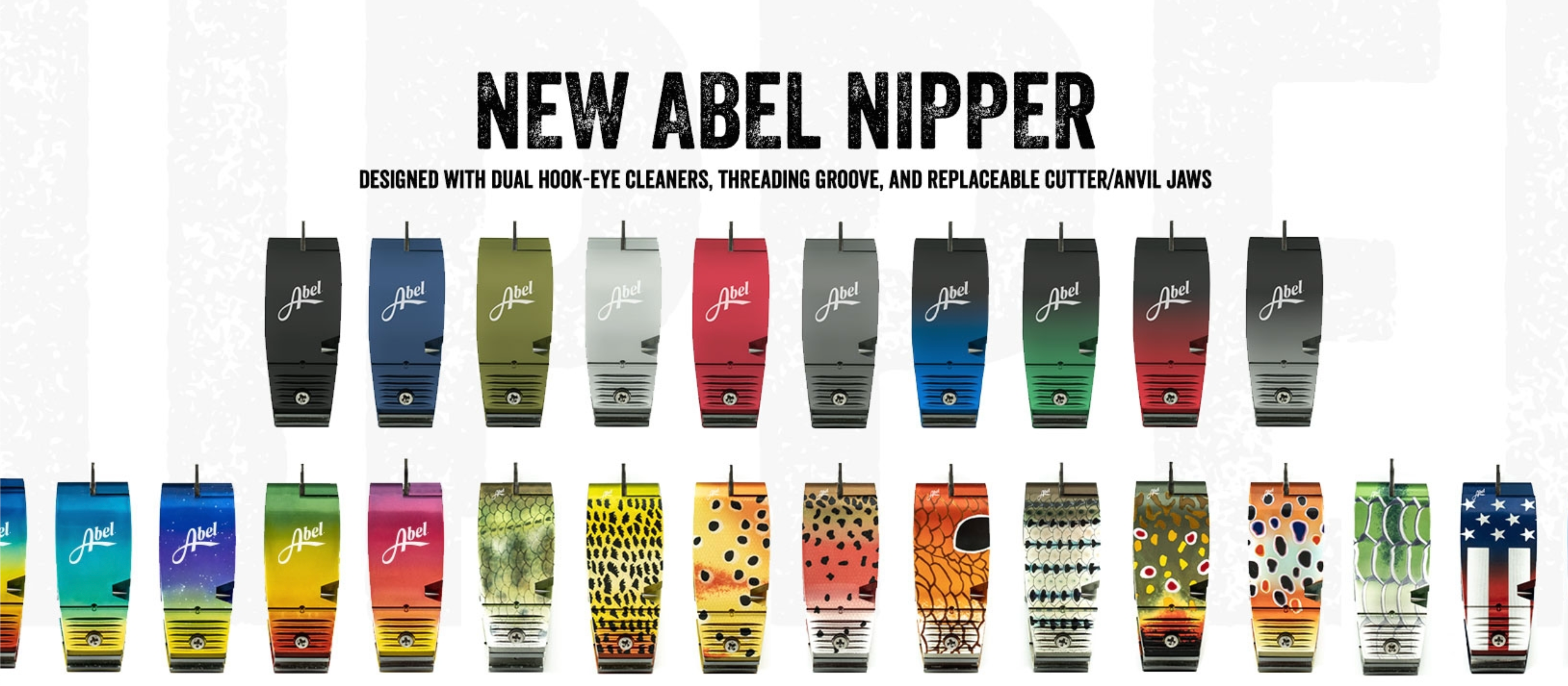 Abel Nipper Dark Grey - New! Updated for 2025 – Salt Fly Pro