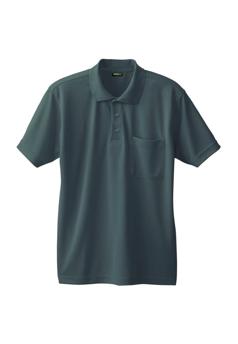 SOWA 50397 桑和ドライ＆デオドラント ハニカムメッシュ半袖ポロシャツ