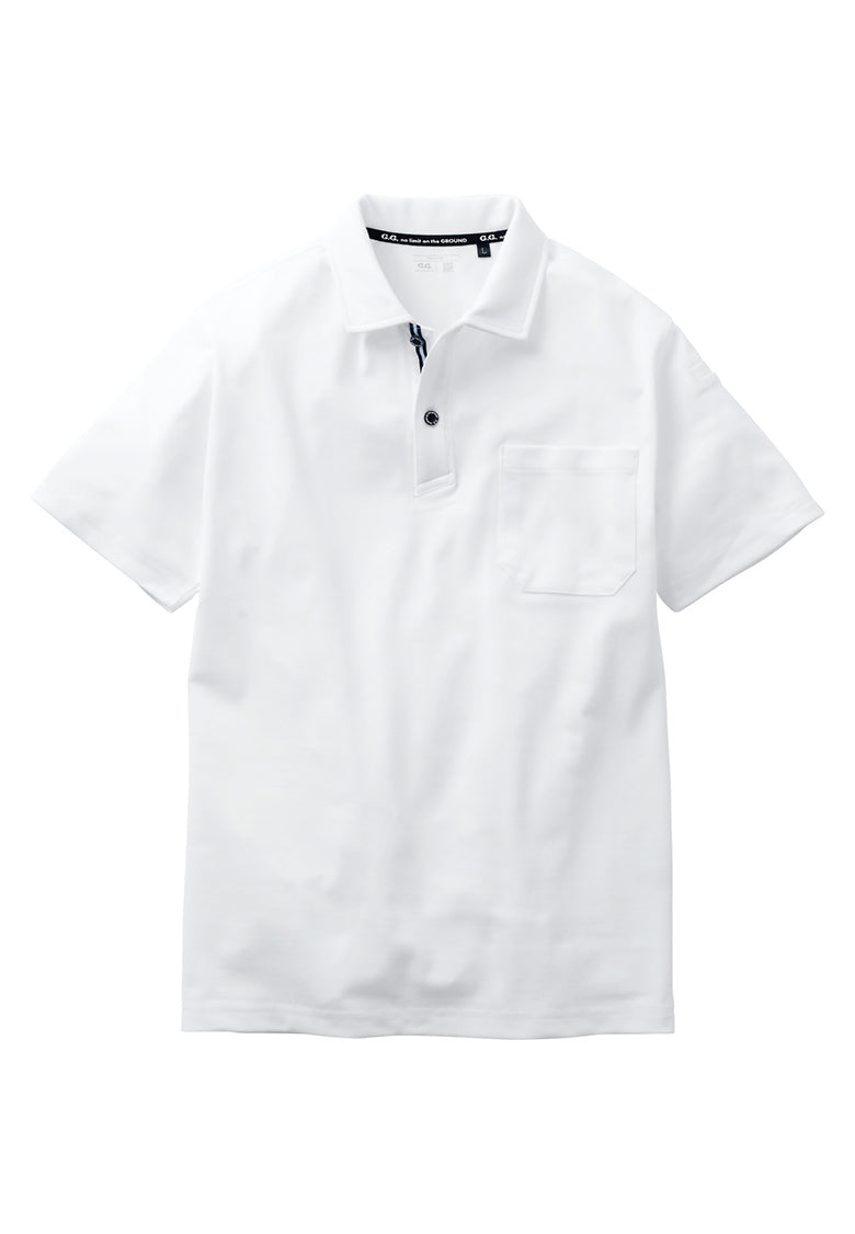 SOWA 7325-51 桑和 G.G 吸汗速乾 UVカット 半袖ポロシャツ(胸ポケット