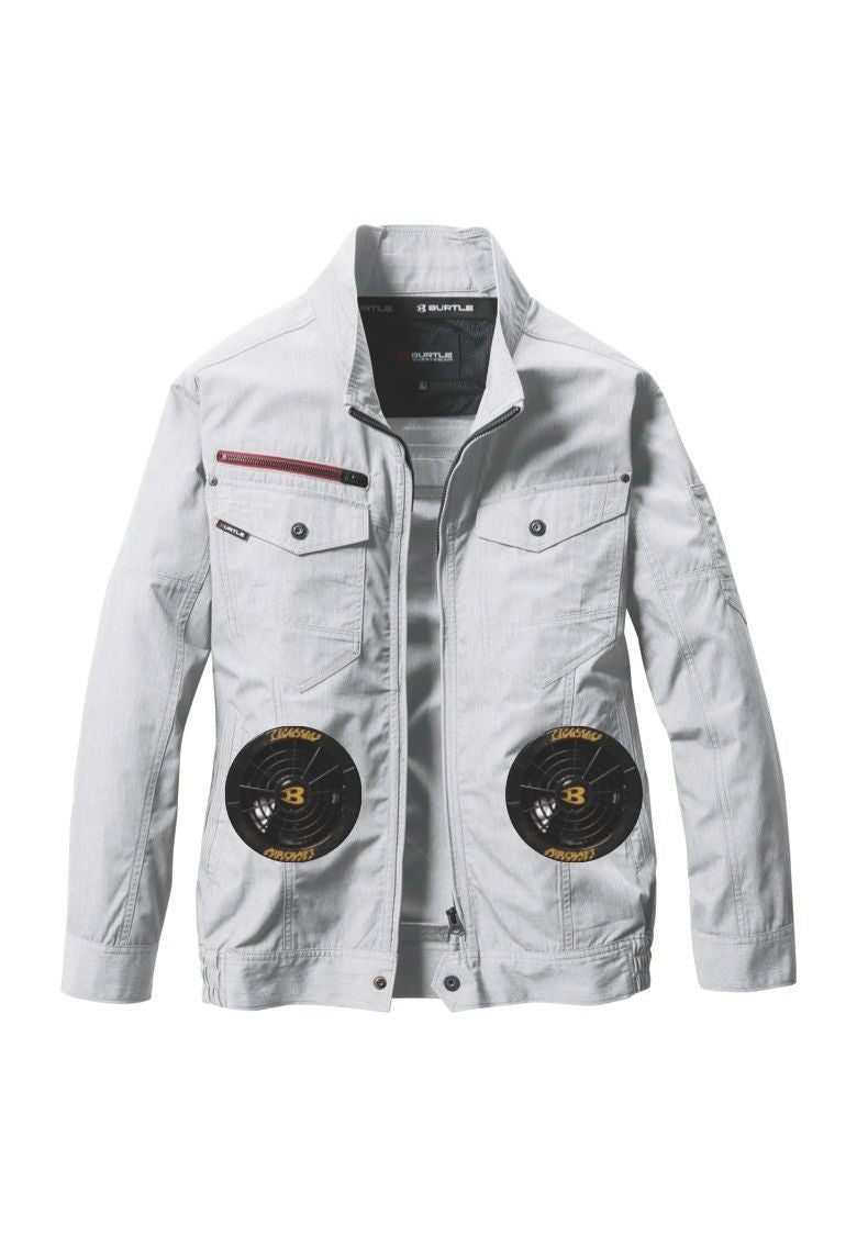 バートル AC7141-F2 BURTLE エアークラフトブルゾン 前穴加工(合計4穴