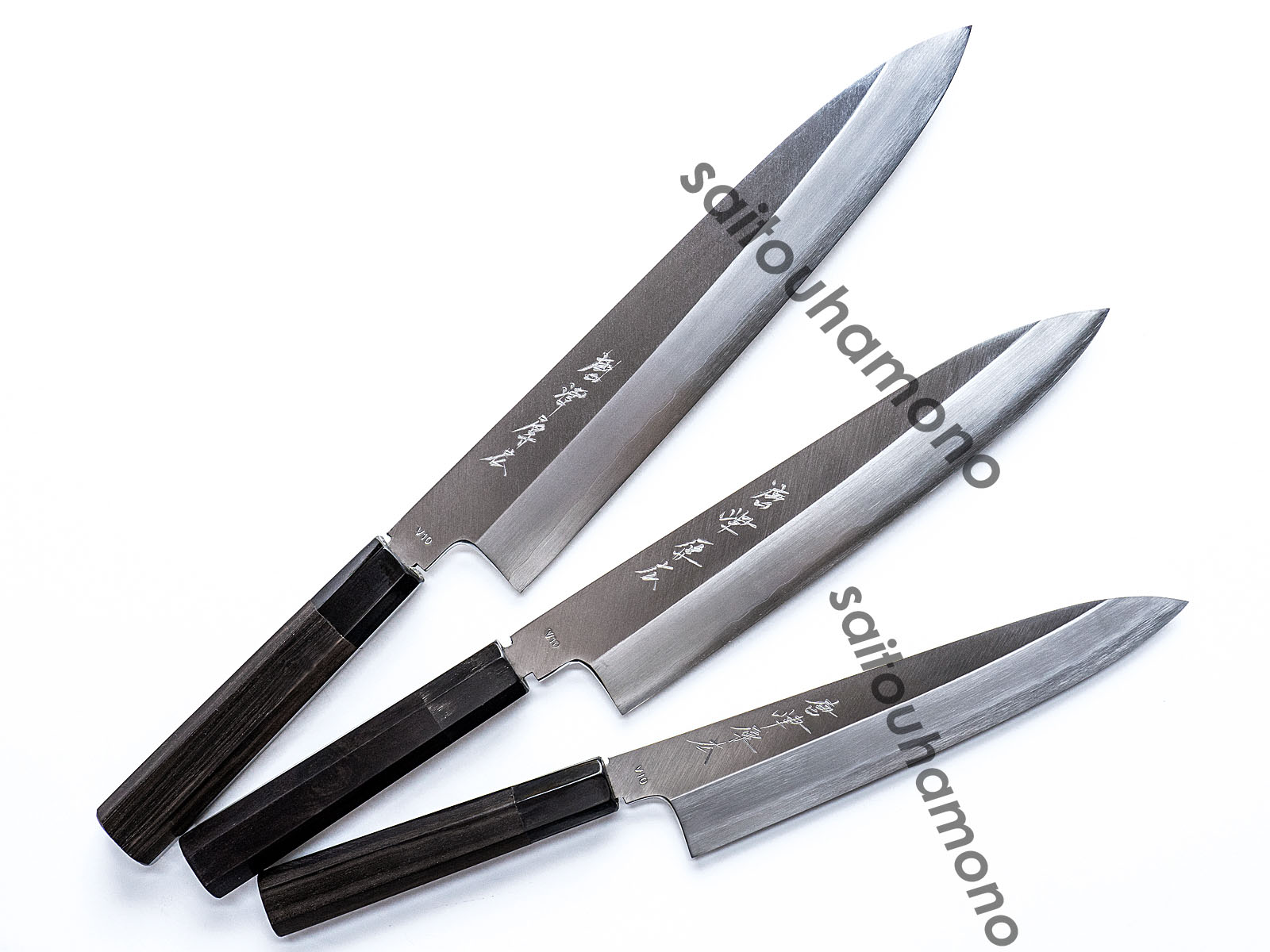 唐津厚広V10片刃和牛刀の通販「サイトウ刃物店」