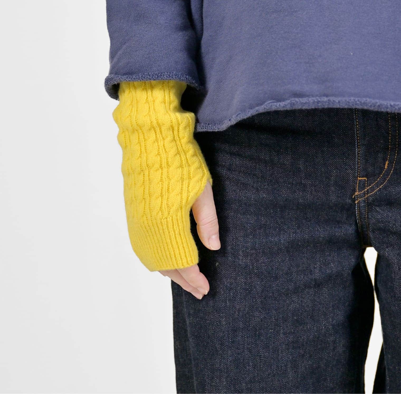 首と手首をあたためる / ミニマフラー・アームウォーマーセット 226