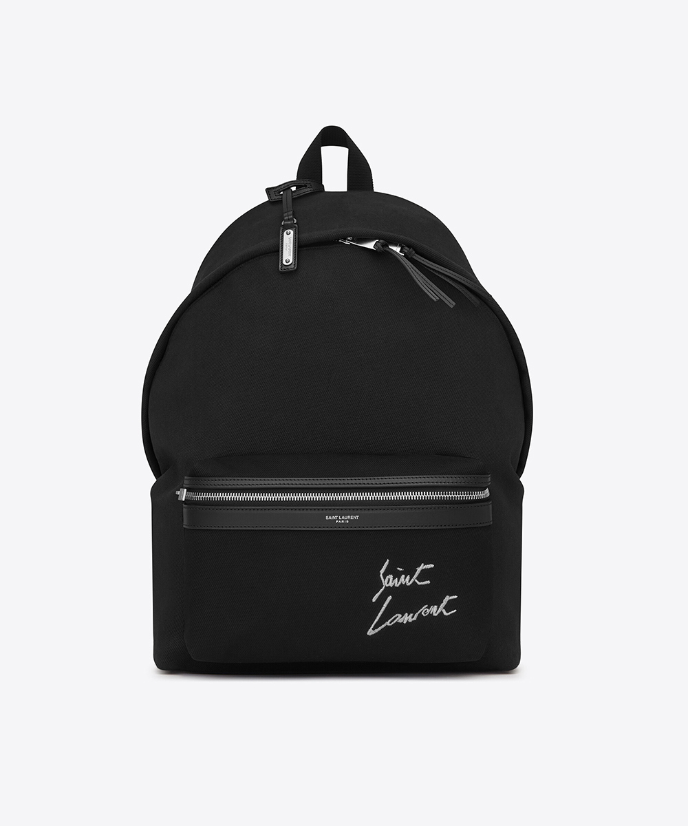 SAINT LAURENT ネイビー リュック