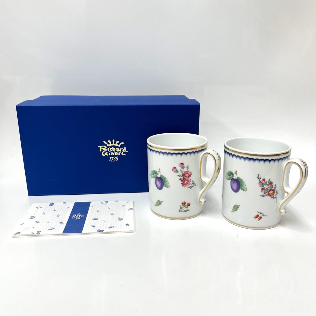 RICHARD GINORI リチャードジノリ イタリアンフルーツ マグカップ 2客