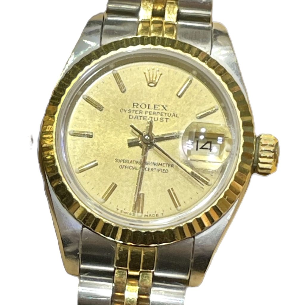 ロレックス】ROLEXデイトジャスト/ゴールド シルバー コンビカラー