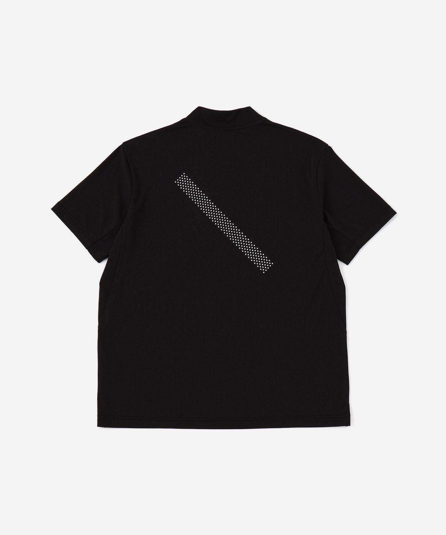 Dot Mesh Half SS Mock Neck | Saturdays NYC Japan