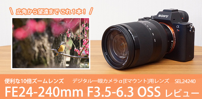 SEL24240 レンズレビュー 作例付き・実機で解説！｜ソニーショップさとうち