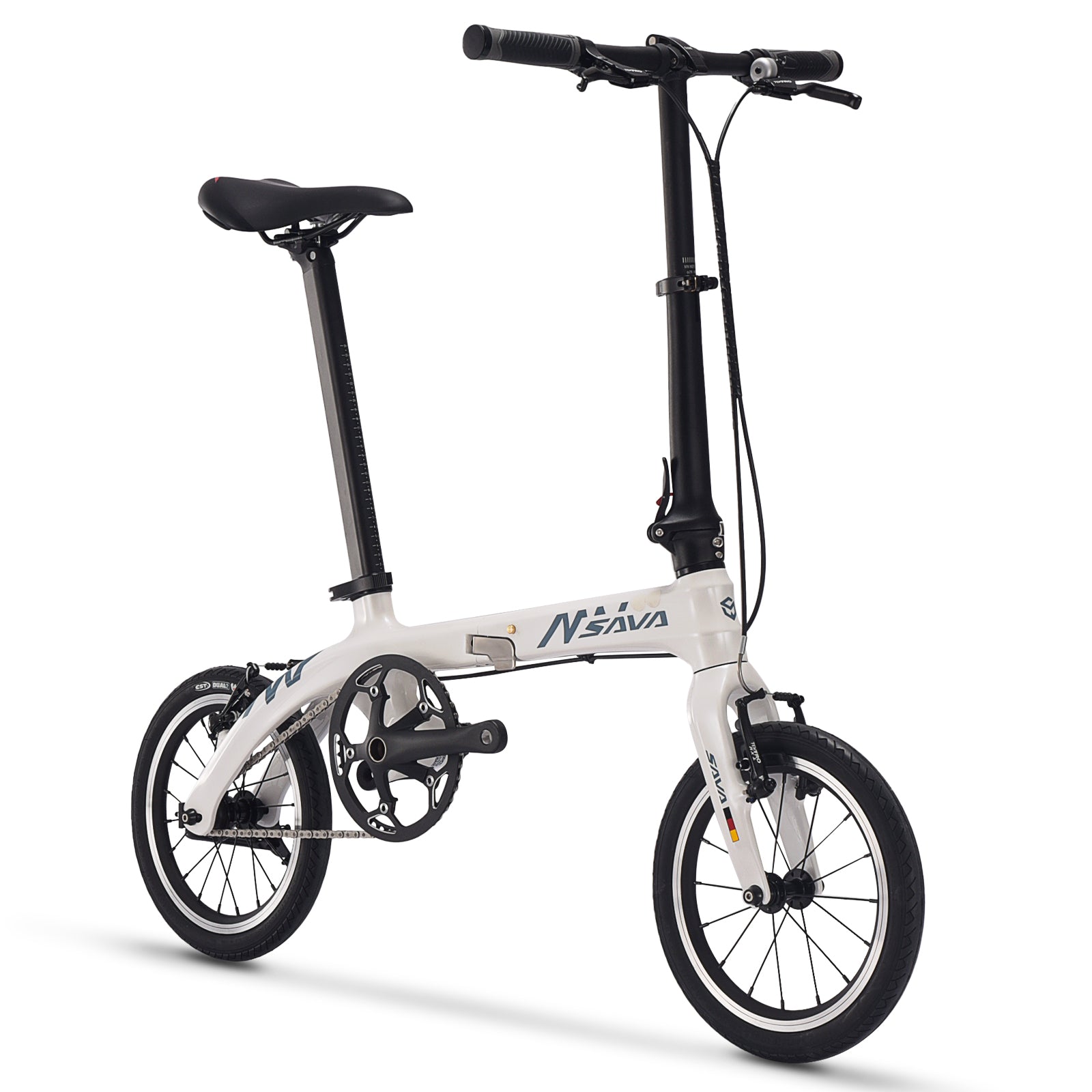 折りたたみ自転車|14 インチ カーボンファイバー折りたたみ自転車|Z0