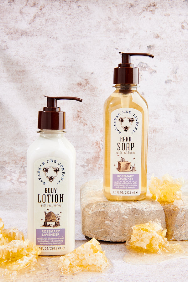Rosemary Lavender Honey Body Lotion – Savannah Bee Company