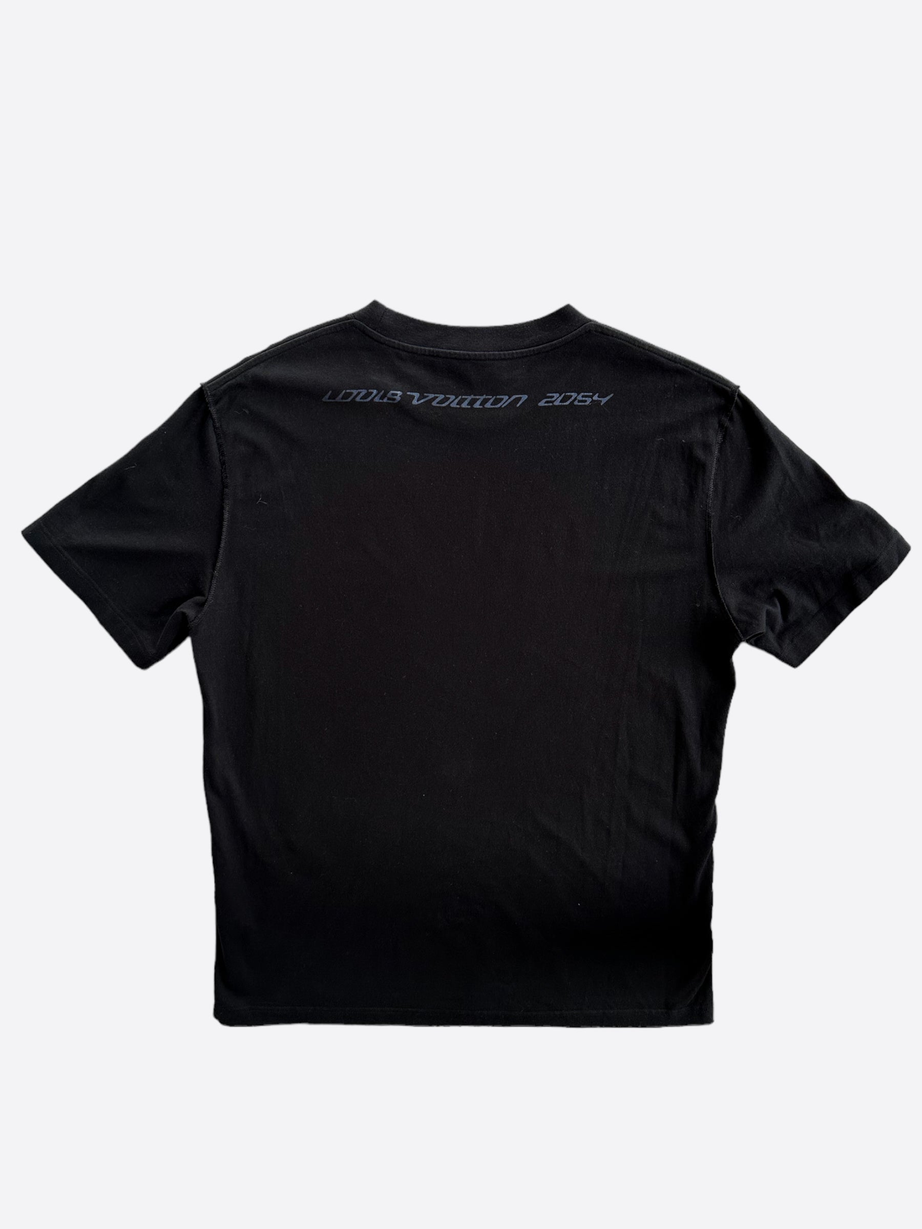 Louis Vuitton Black L.Vuitton Heat Reactive T-Shirt – Savonches