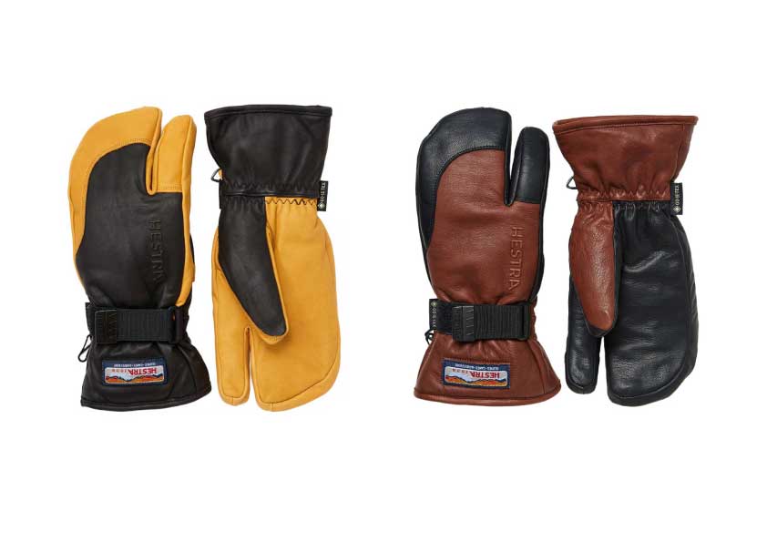 HESTRA 3-Finger GTX Full Leather - サッポロスキッド