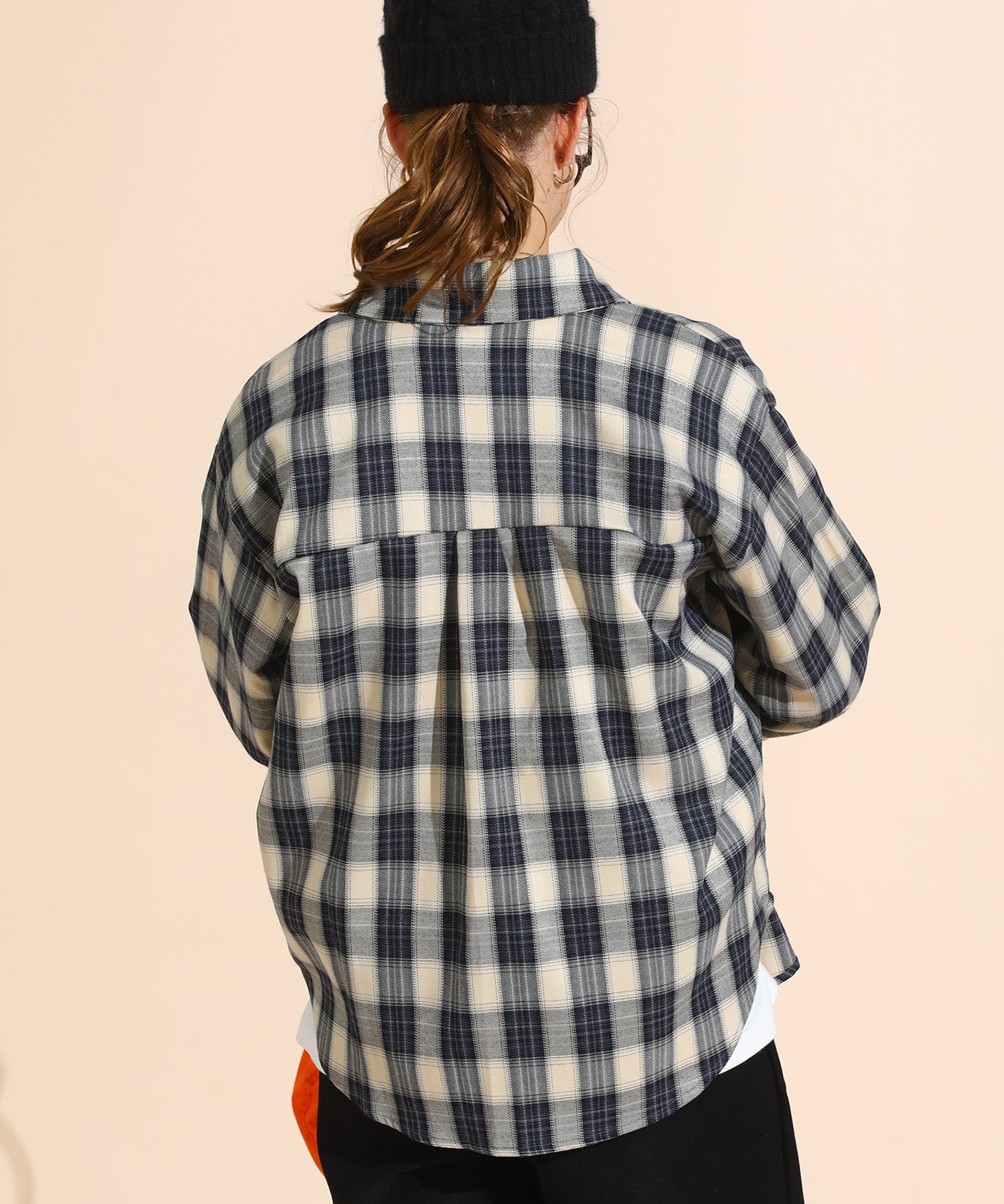 チェックコーデュロイシャツ – sara&cake