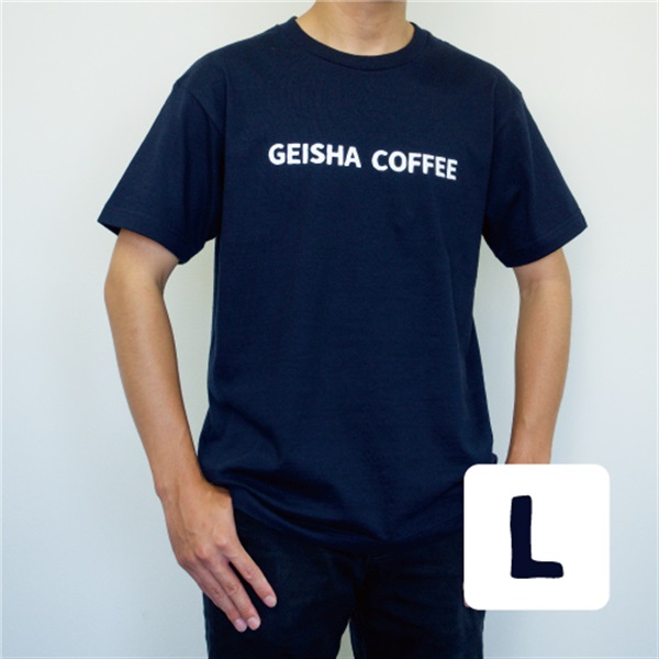 サザコーヒーオンラインショップ | Tシャツ Lサイズ (GEISHA COFFEE)