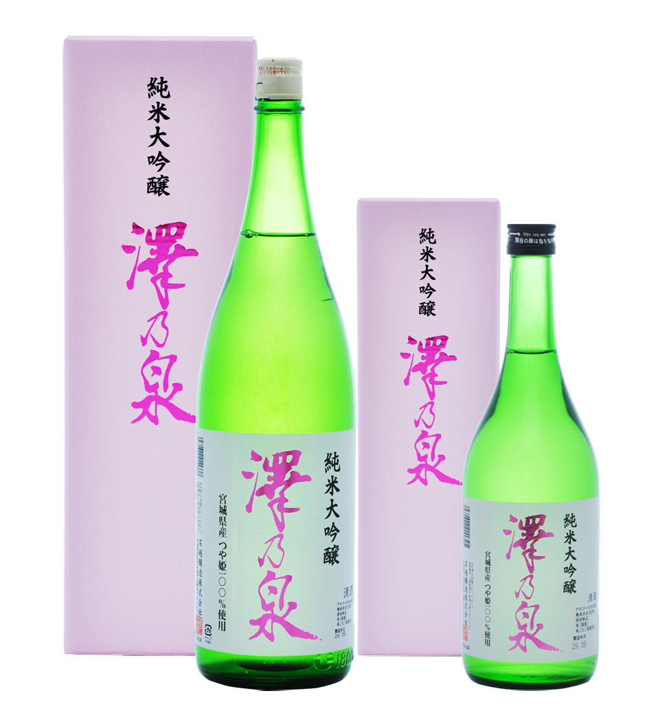 澤乃泉 純米大吟醸 つや姫 | 宮城の銘酒「澤乃泉」石越醸造株式会社