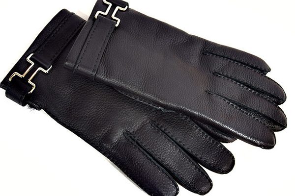 売切】エルメス 手袋 メンズグローブ 黒色 未使用品！ | エルメス買取