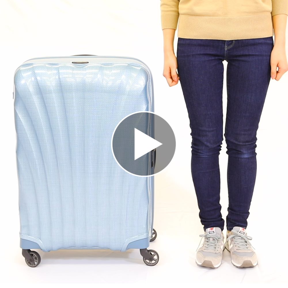 スーツケースレンタル屋さん / サムソナイト_Lサイズ 94L アイスブルー