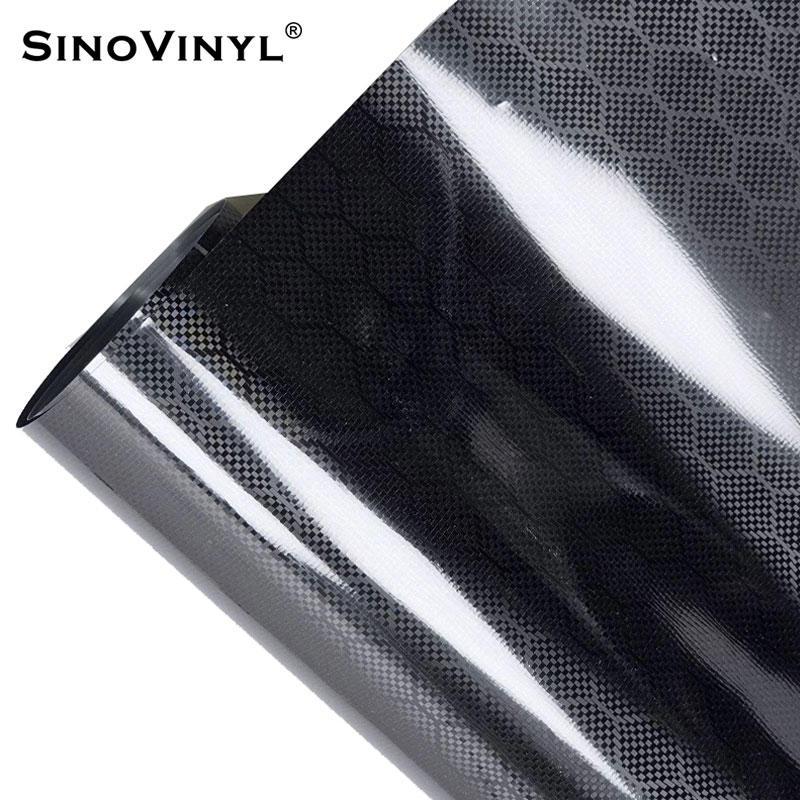 Newest Car Wrap Diamond Carbon Fiber Black Diamond Carbon Fiber
