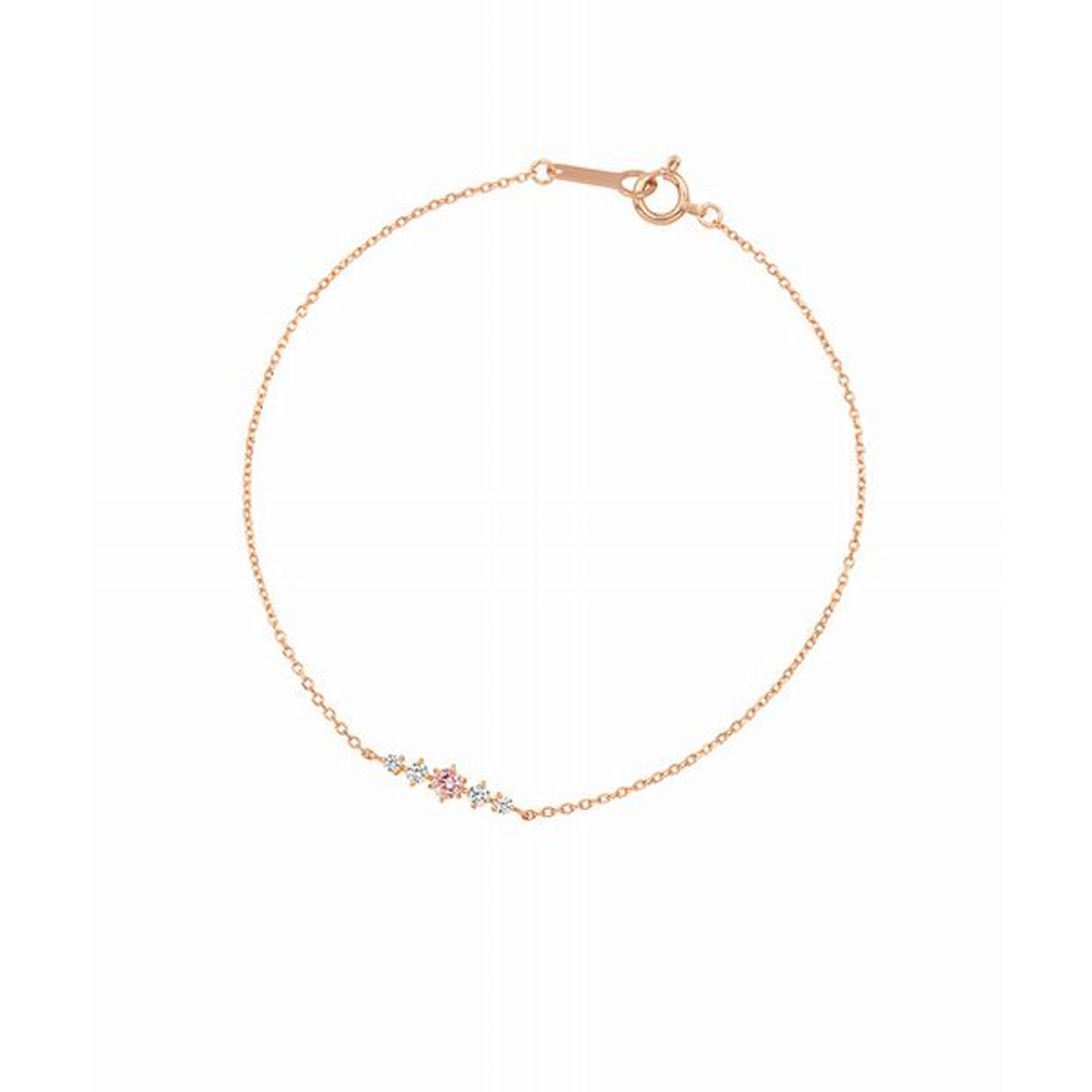 ヨンドシー 4℃ K10ピンクゴールド ブレスレット （ピンクゴールド