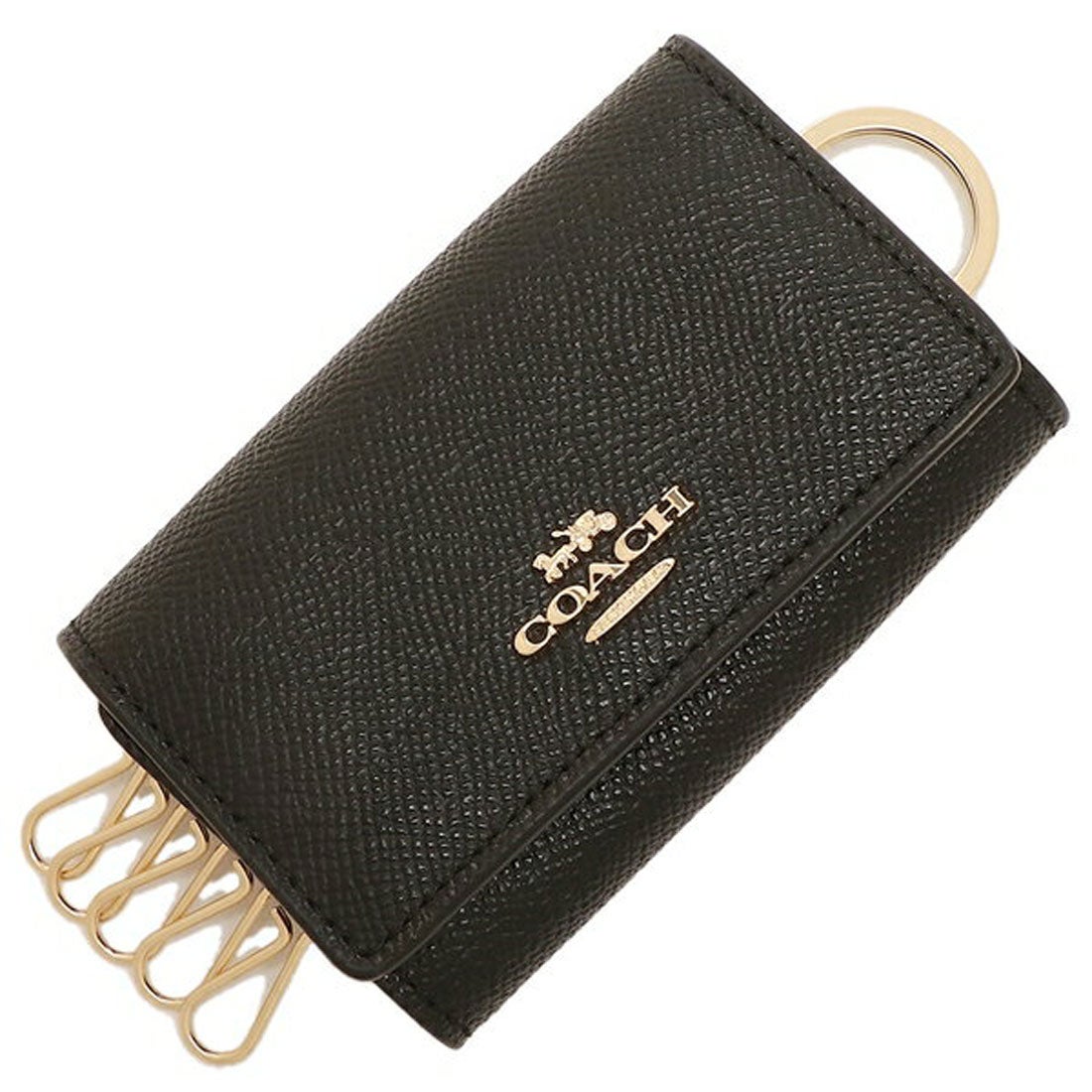 コーチ COACH アウトレット キーケース ブラック メンズ COACH 76741