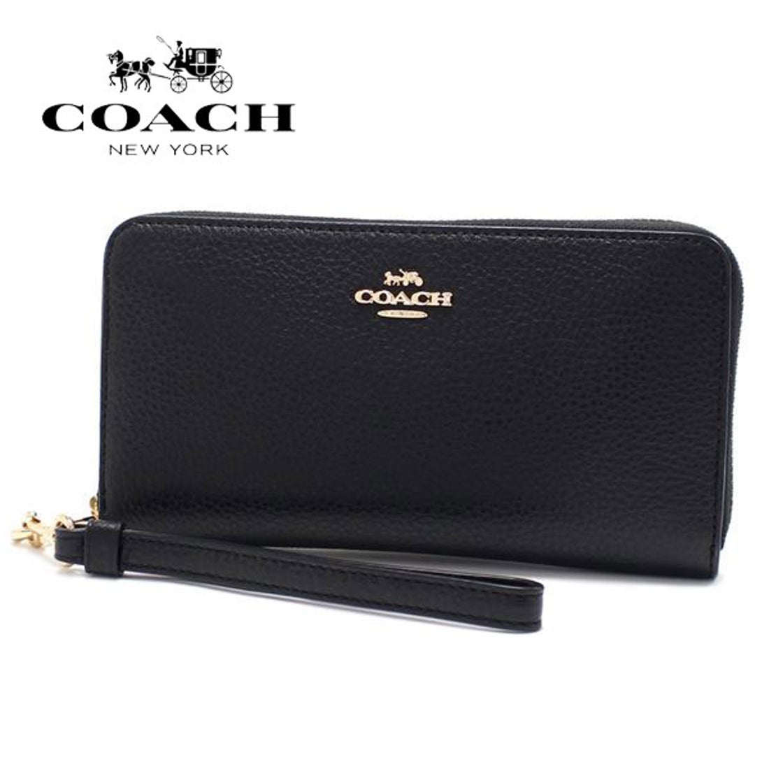 コーチ COACH コーチ 長財布 レディース ストラップ付き COACH Wallet