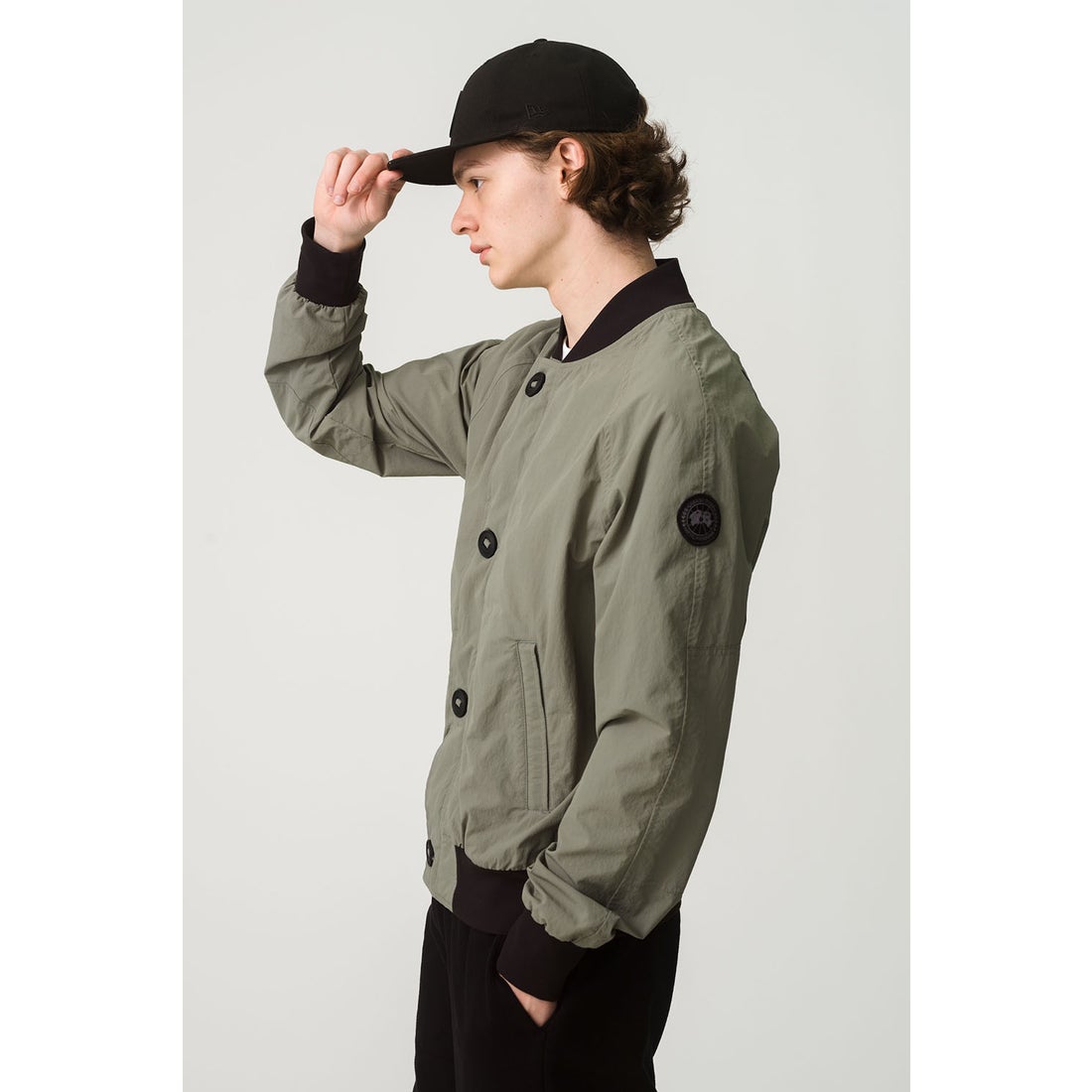 カナダグース CANADA GOOSE Bartlett Bomber （Khaki） -FASCINATE