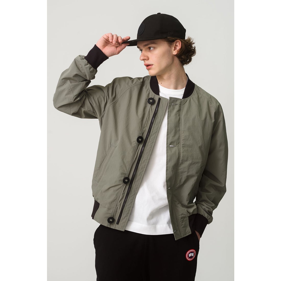 カナダグース CANADA GOOSE Bartlett Bomber （Khaki） -FASCINATE