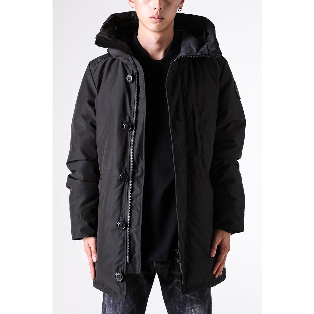 カナダグース CANADA GOOSE Chateau Parka Black Label （Black