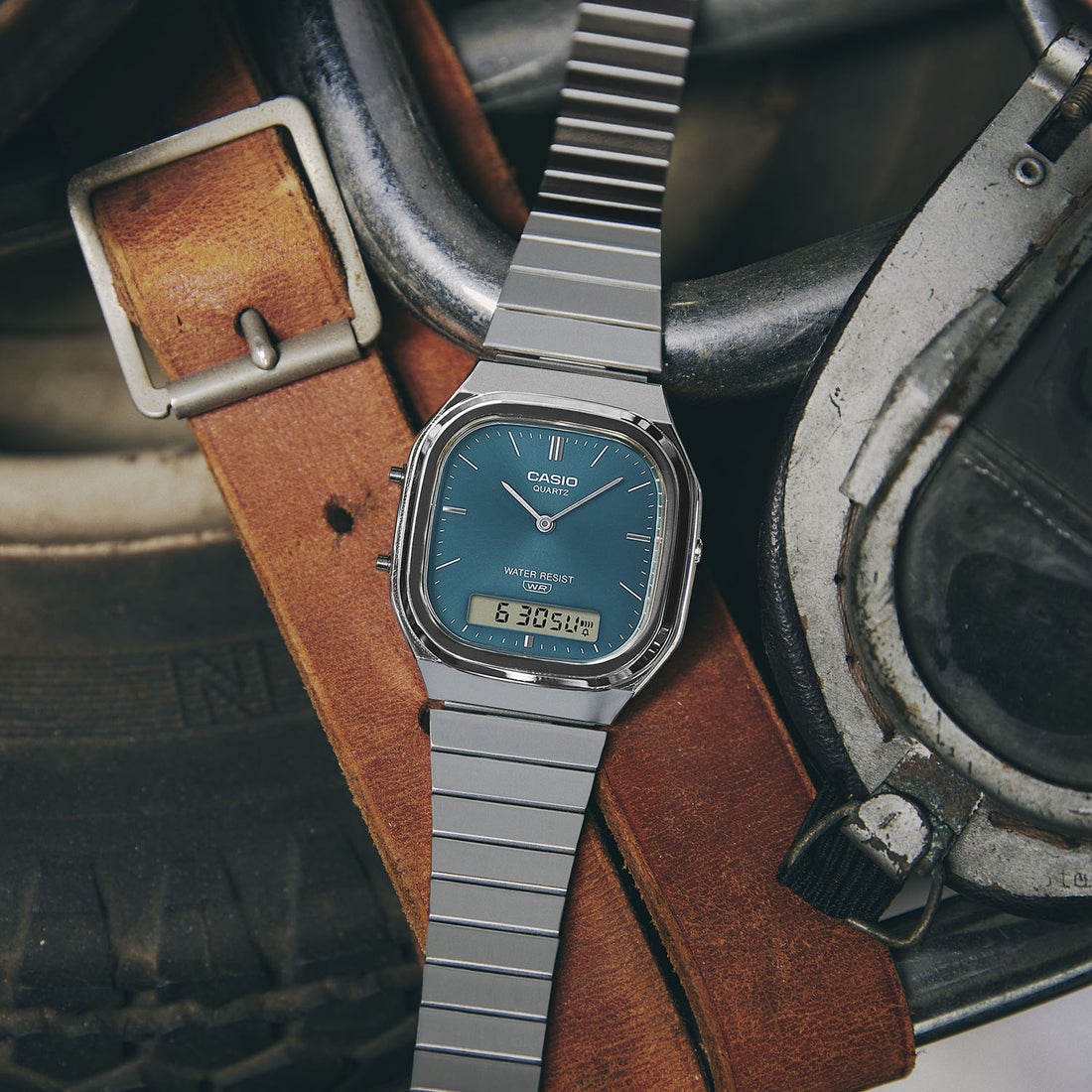 CASIO CLASSIC / AQ-240E-3AJF （グリーン） - ファッション通販 d fashion