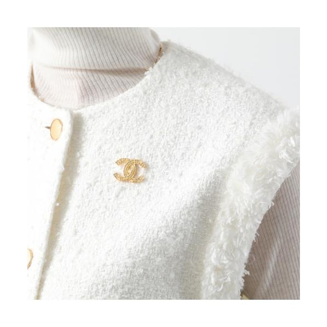 シャネル CHANEL CHANEL ブローチ ABE664 B18474 ラインストーン