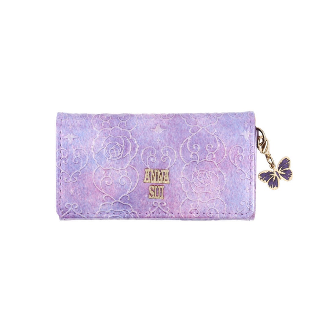 アナスイ ANNA SUI ローズハート キーケース （ラベンダー） -人気