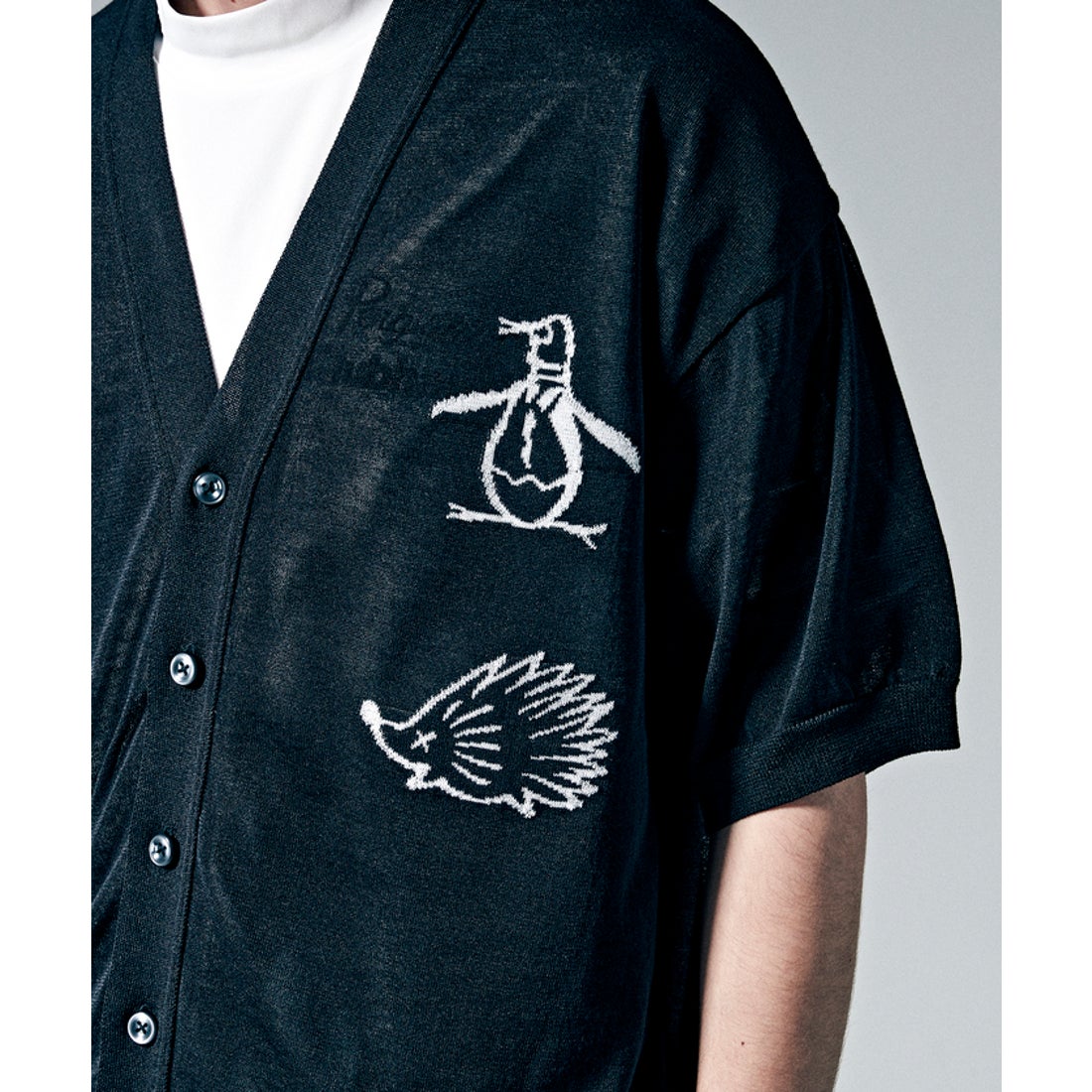 penguin BY MUNSINGWEAR 【penguin BY CLUBHAUS】 cardigan DESIGN